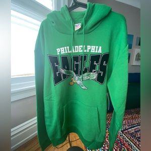 Philadelphia Eagles Vintage Kelly Green Sweatshirt NWT